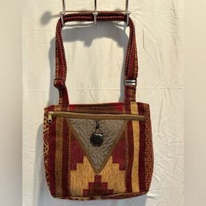 A. Ruiz hand-made shoulder / cross-body bag and 2 matching pouches